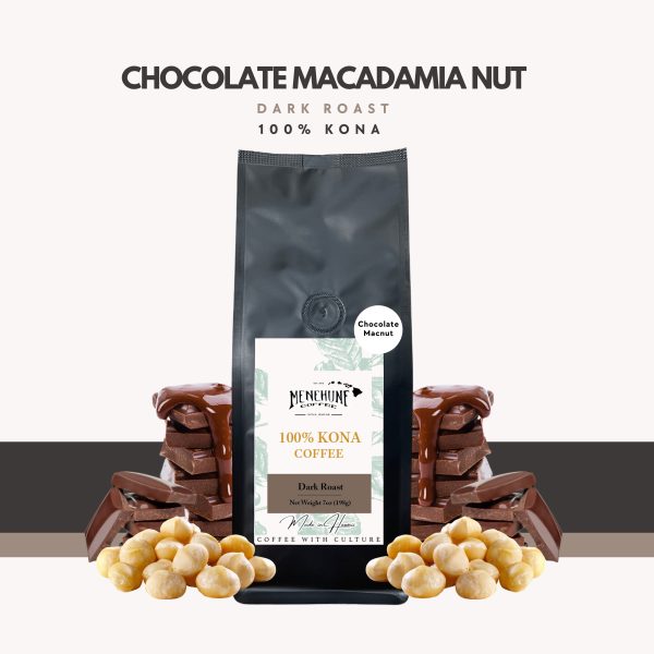 Chocolate Macadamia Nut Flavor 100% Kona Coffee