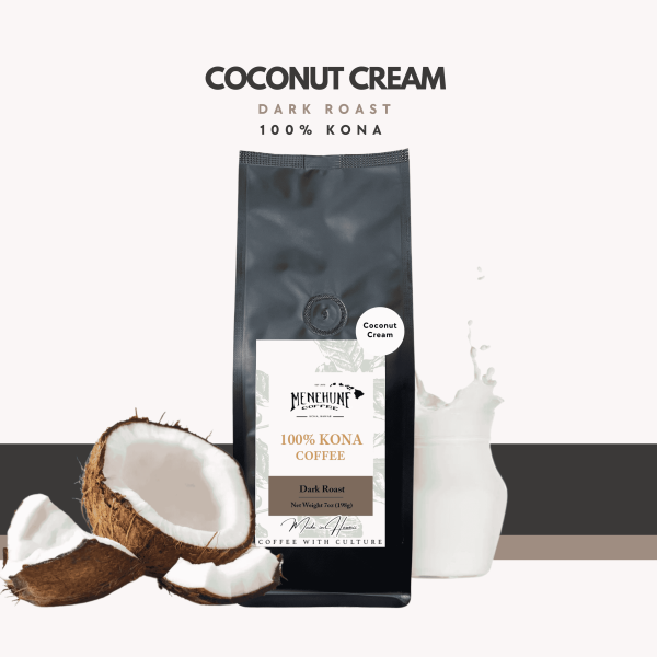 Coconut Cream Flavor 100% Kona Coffee